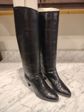 Vero Cuoio Made In Italy Leather Knee High Boots